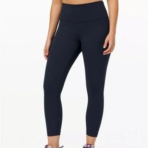 Lululemon Wunder Under HR Tight 25” True Navy